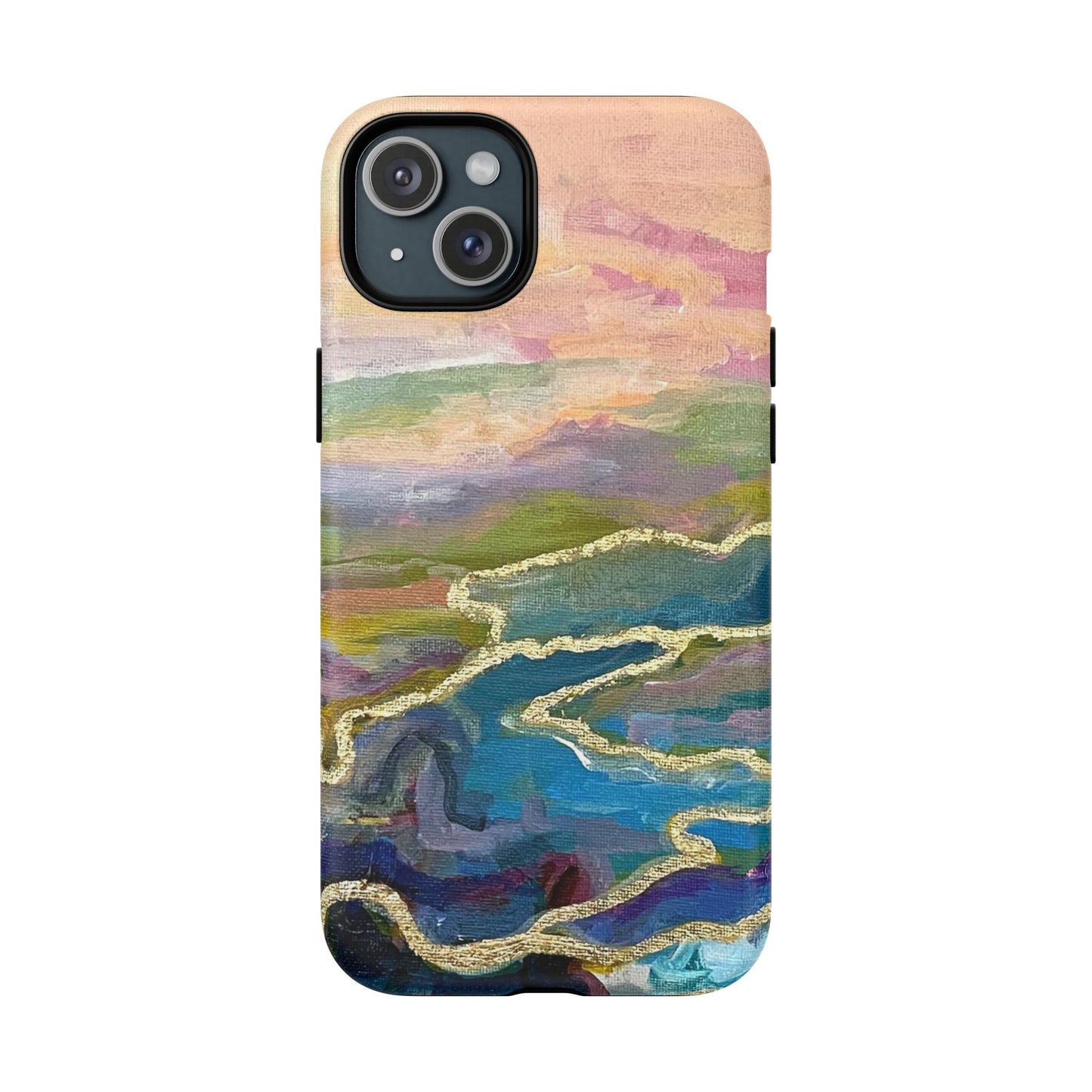 Tough Magnetic Cases - Impressionist Abstract Painted Canvas Design