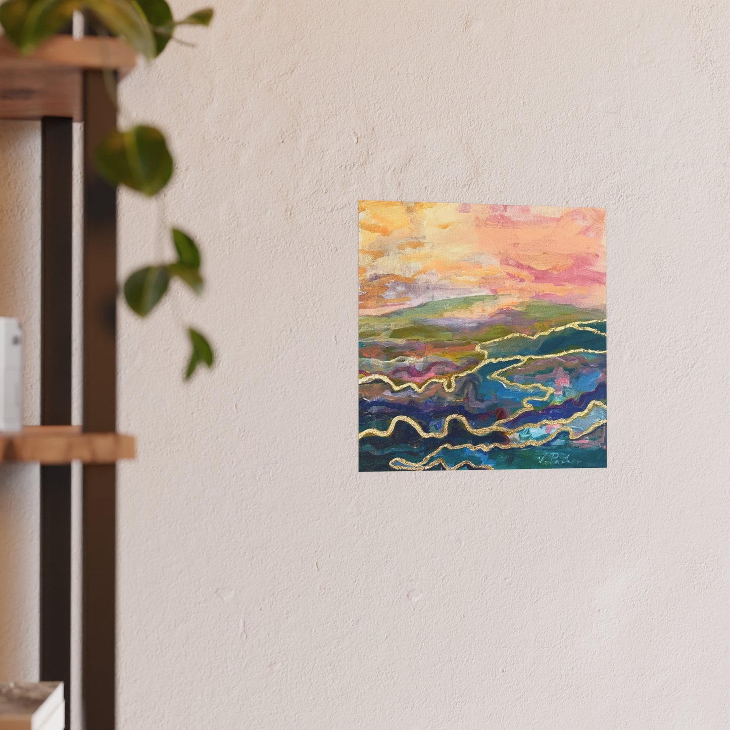 print | sherbet dawn