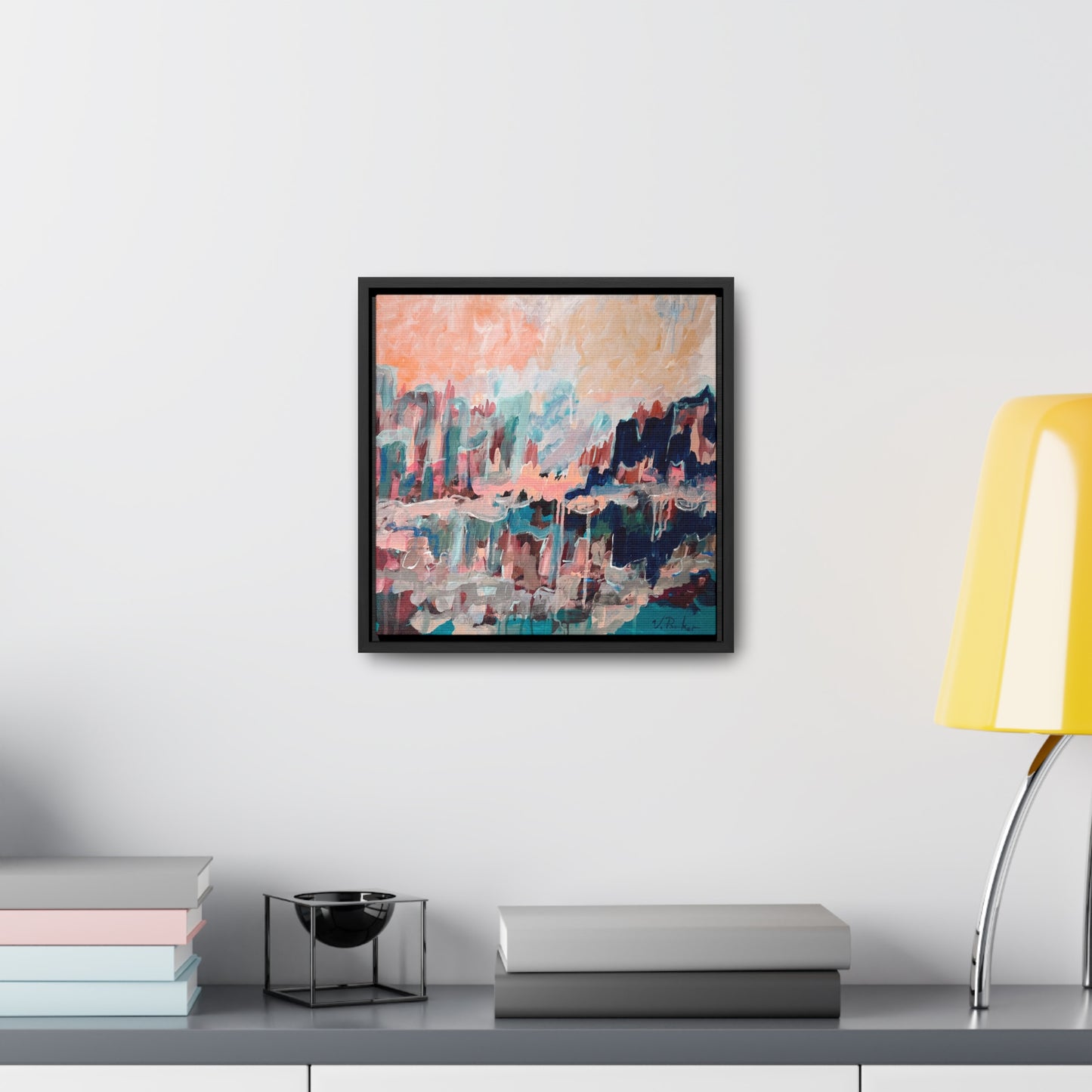 framed canvas print | lost city