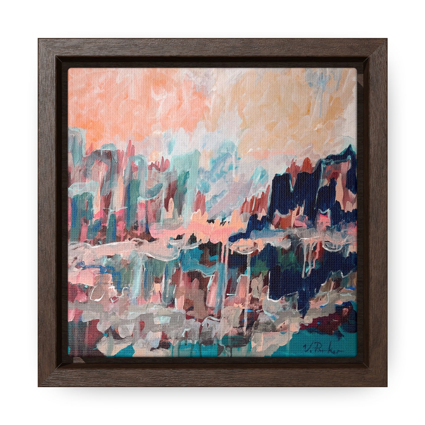 framed canvas print | lost city