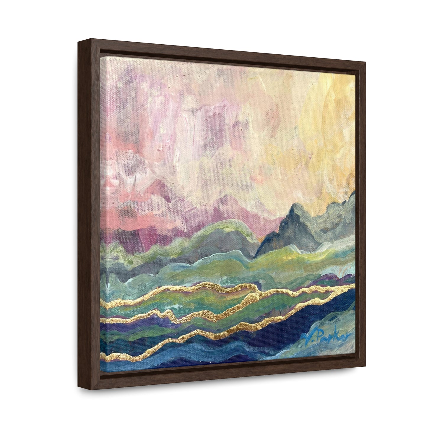 framed canvas print | ichor lands | tourmaline ice