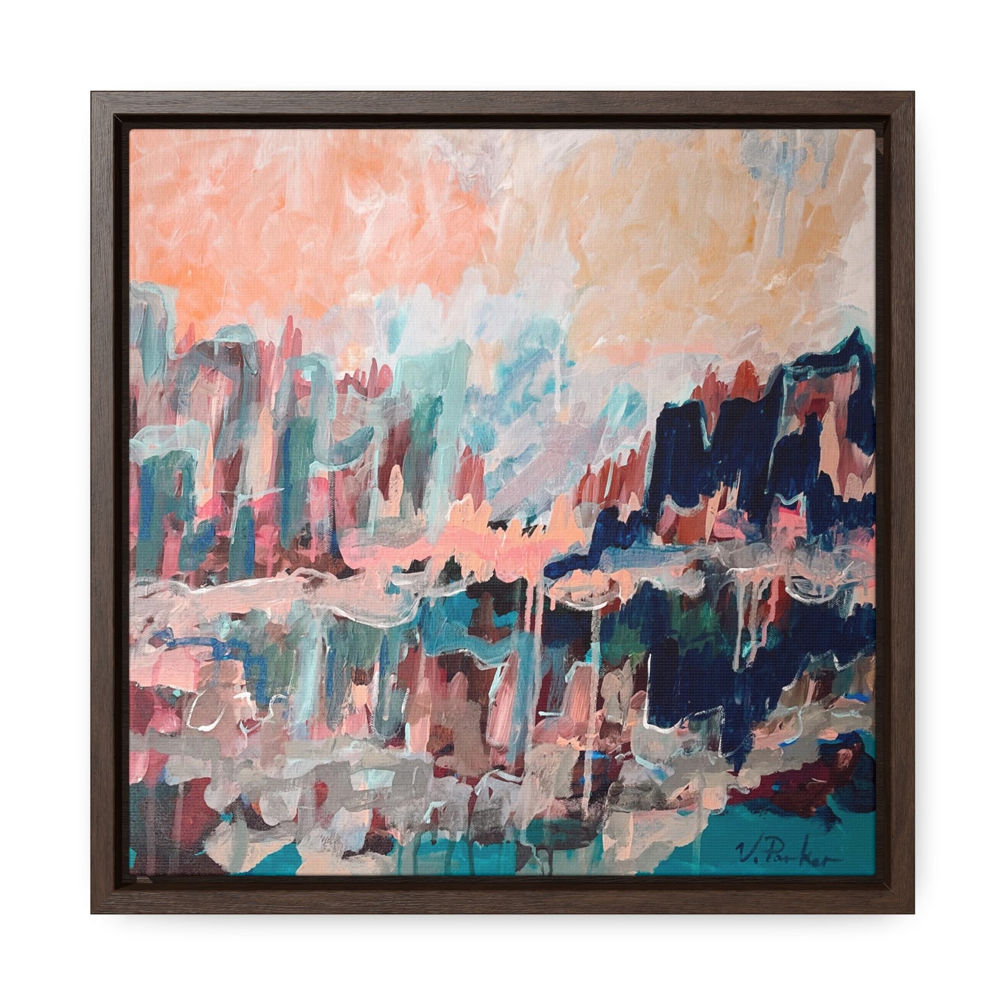 framed canvas print | lost city