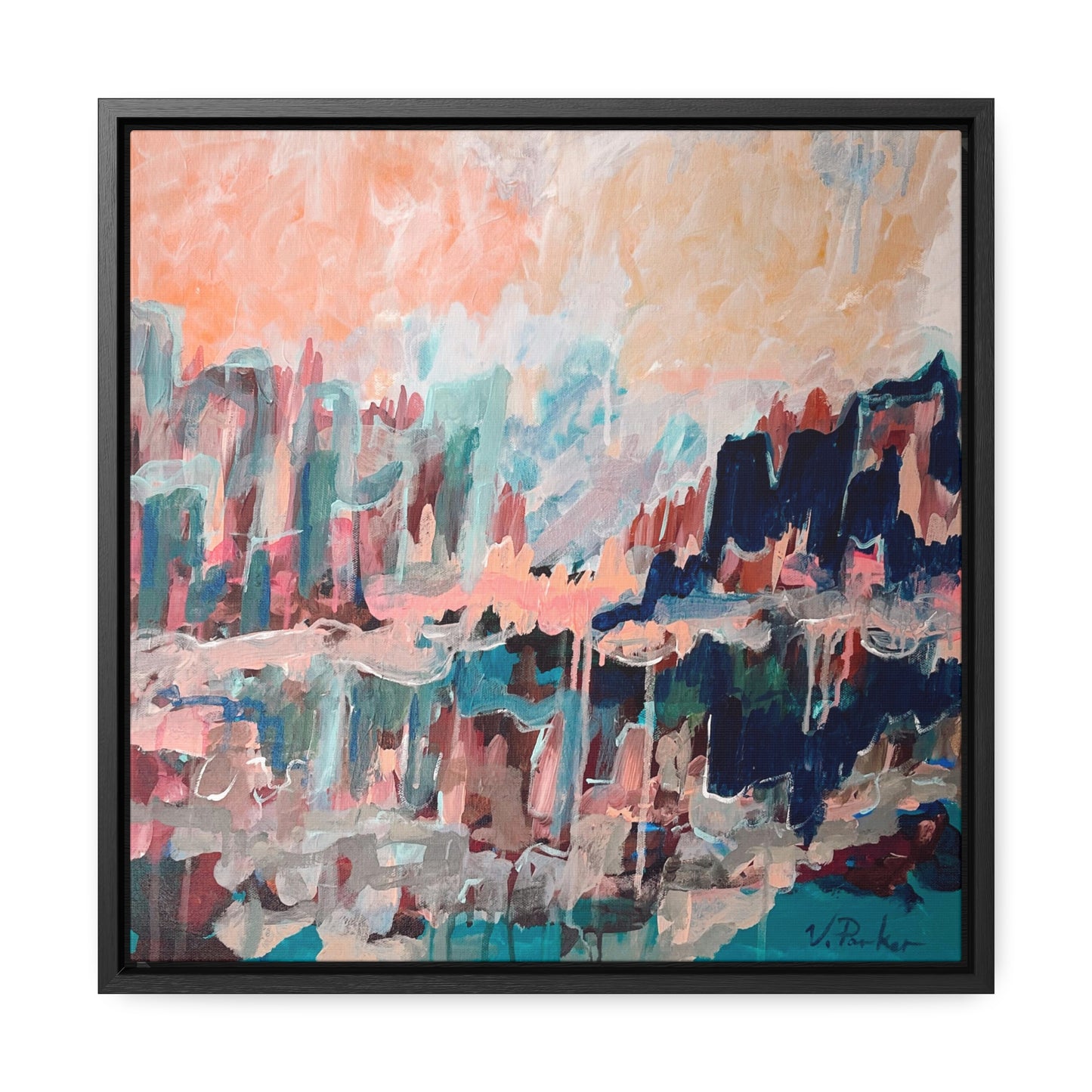 framed canvas print | lost city