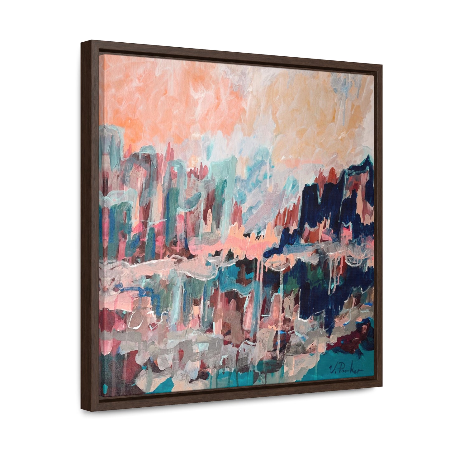 framed canvas print | lost city