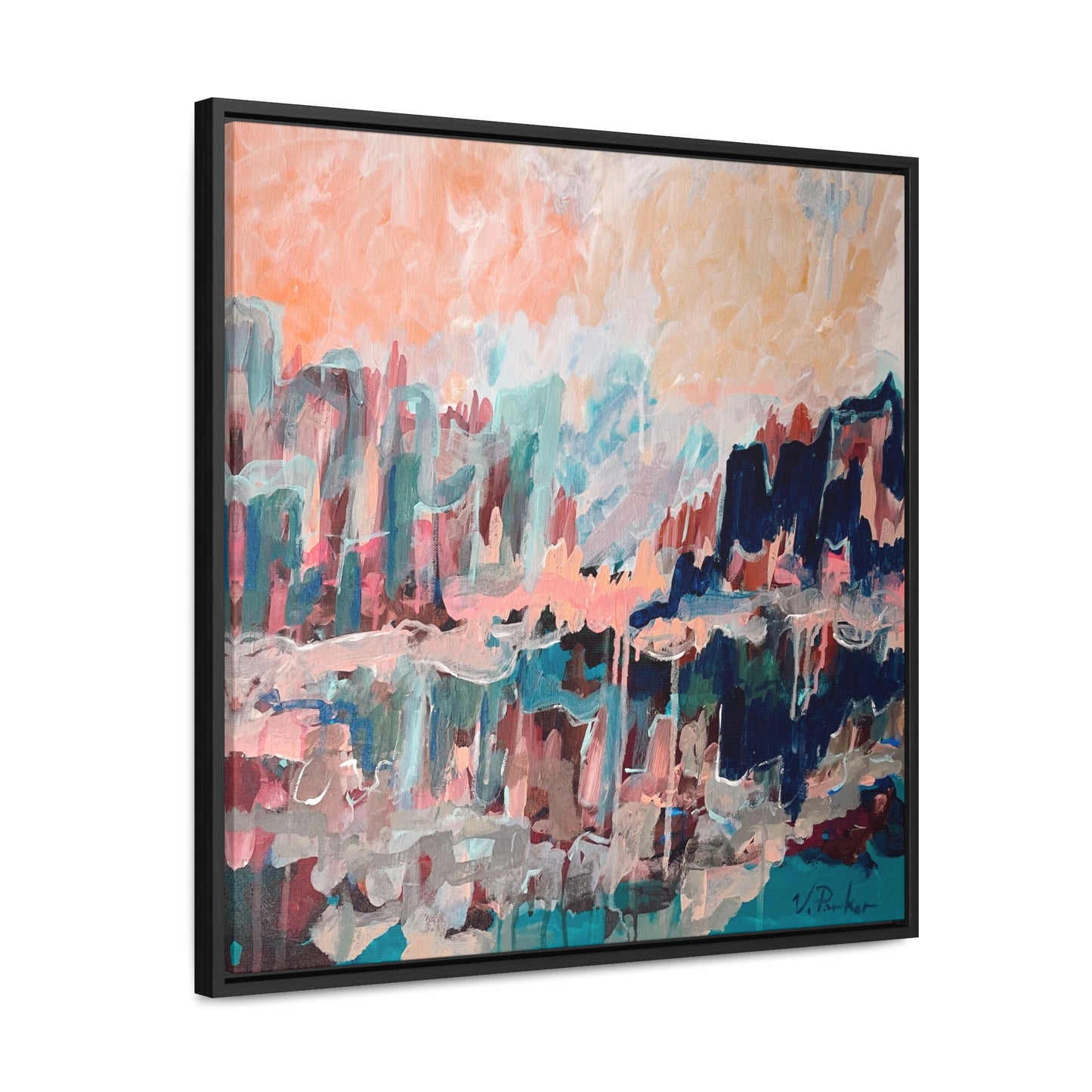 framed canvas print | lost city