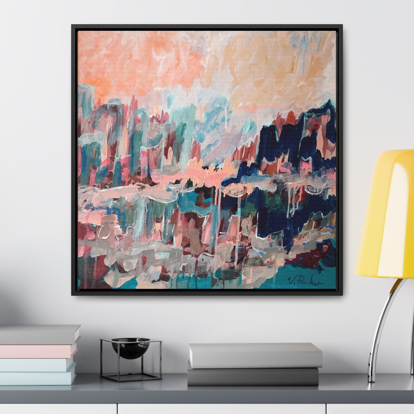 framed canvas print | lost city