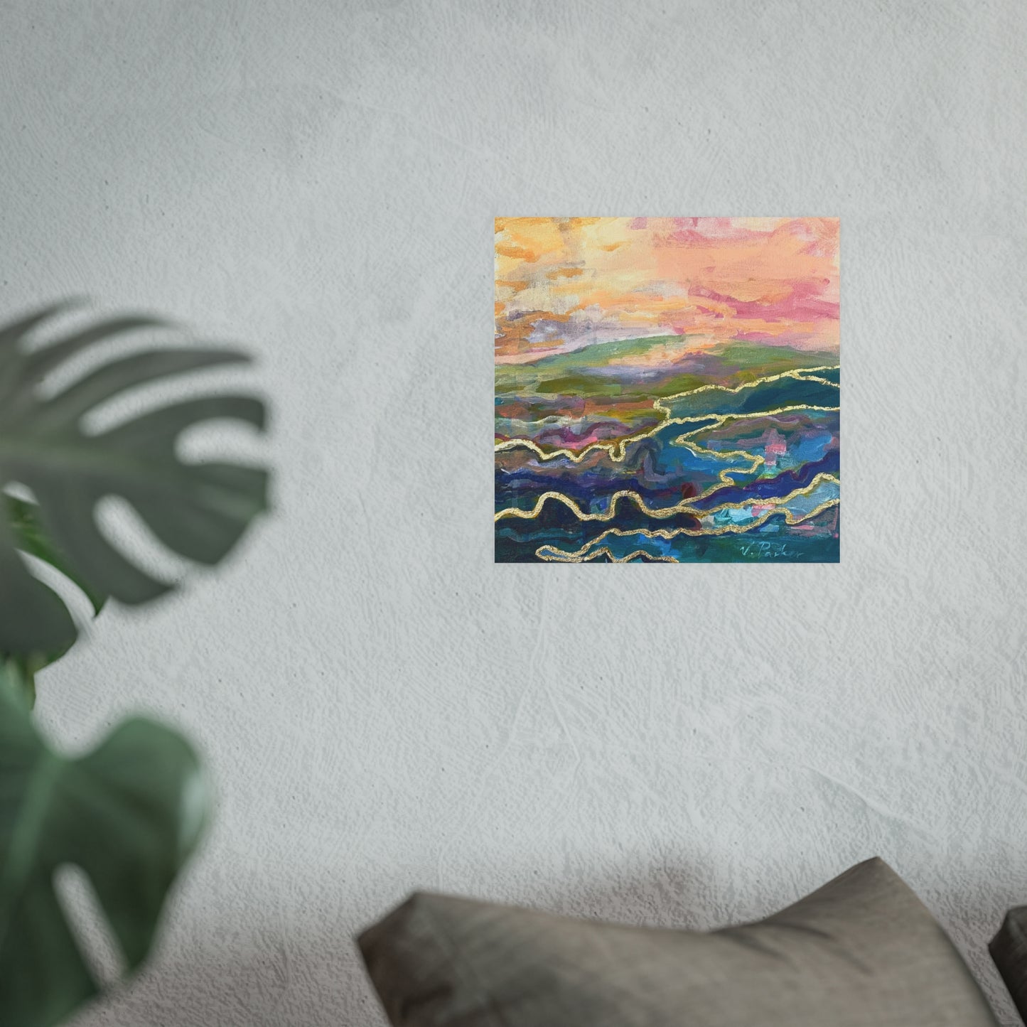 print | sherbet dawn