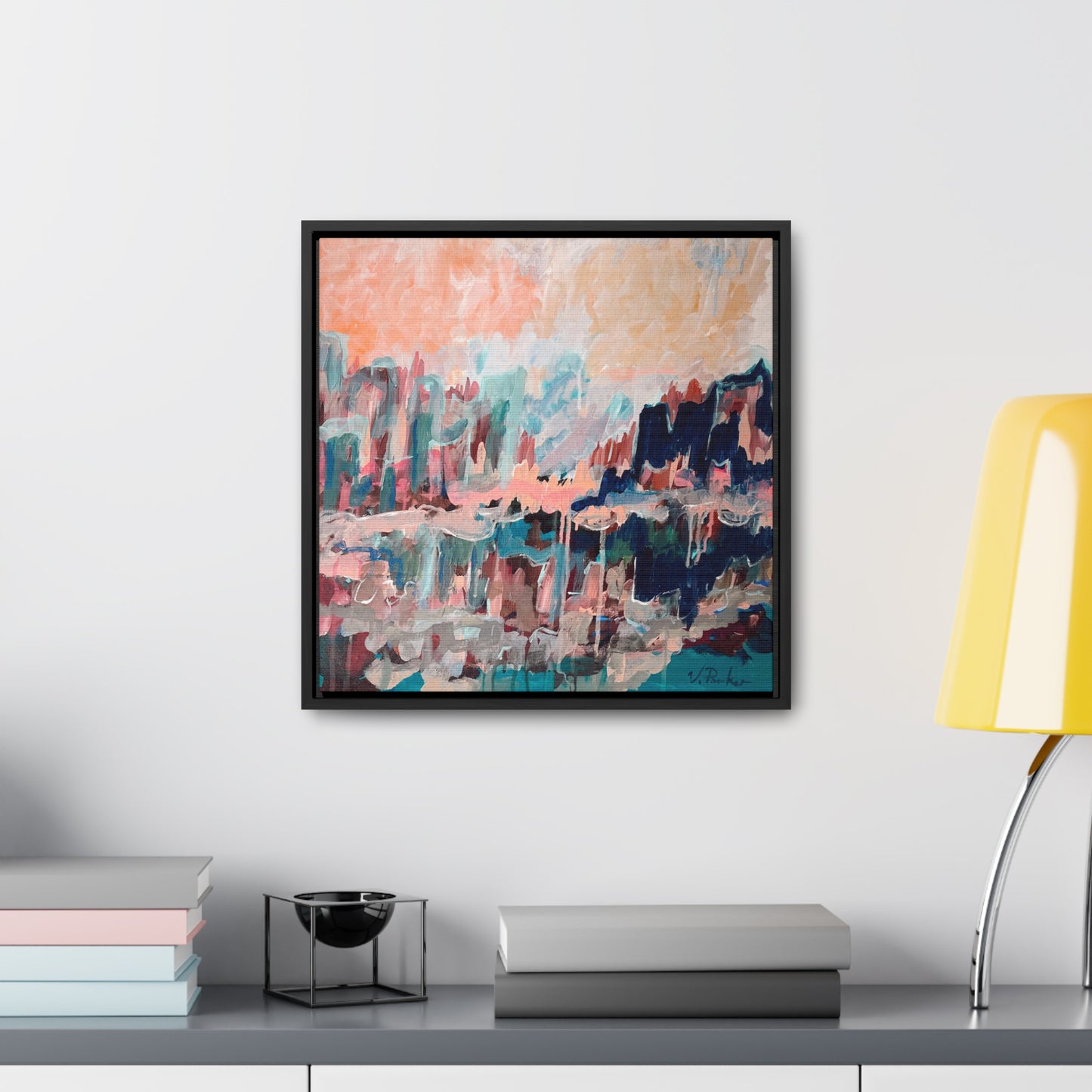 framed canvas print | lost city
