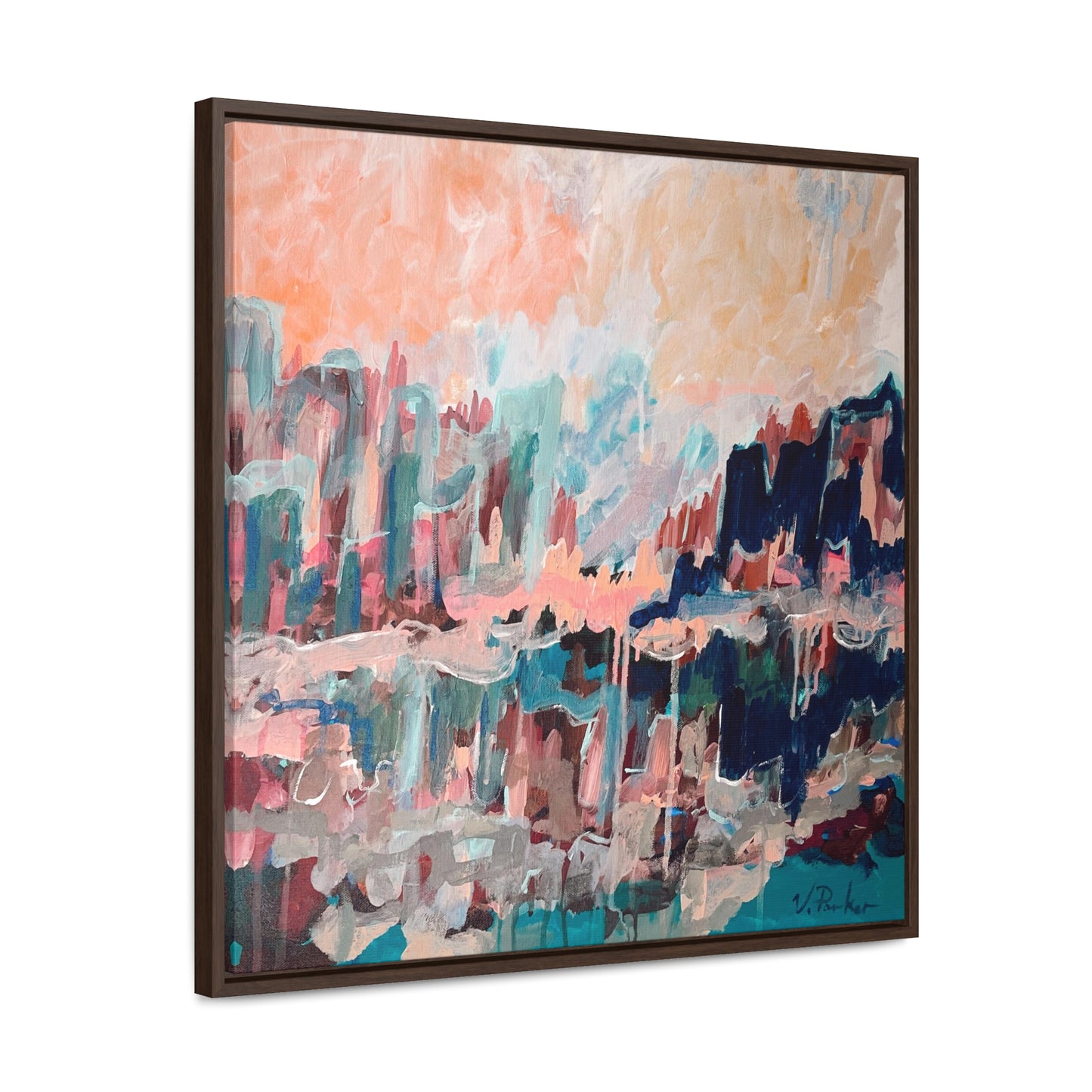 framed canvas print | lost city