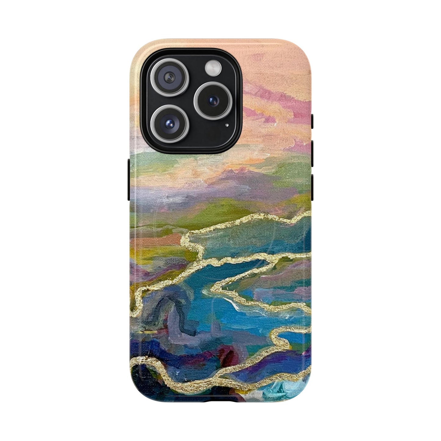 Tough Magnetic Cases - Impressionist Abstract Painted Canvas Design