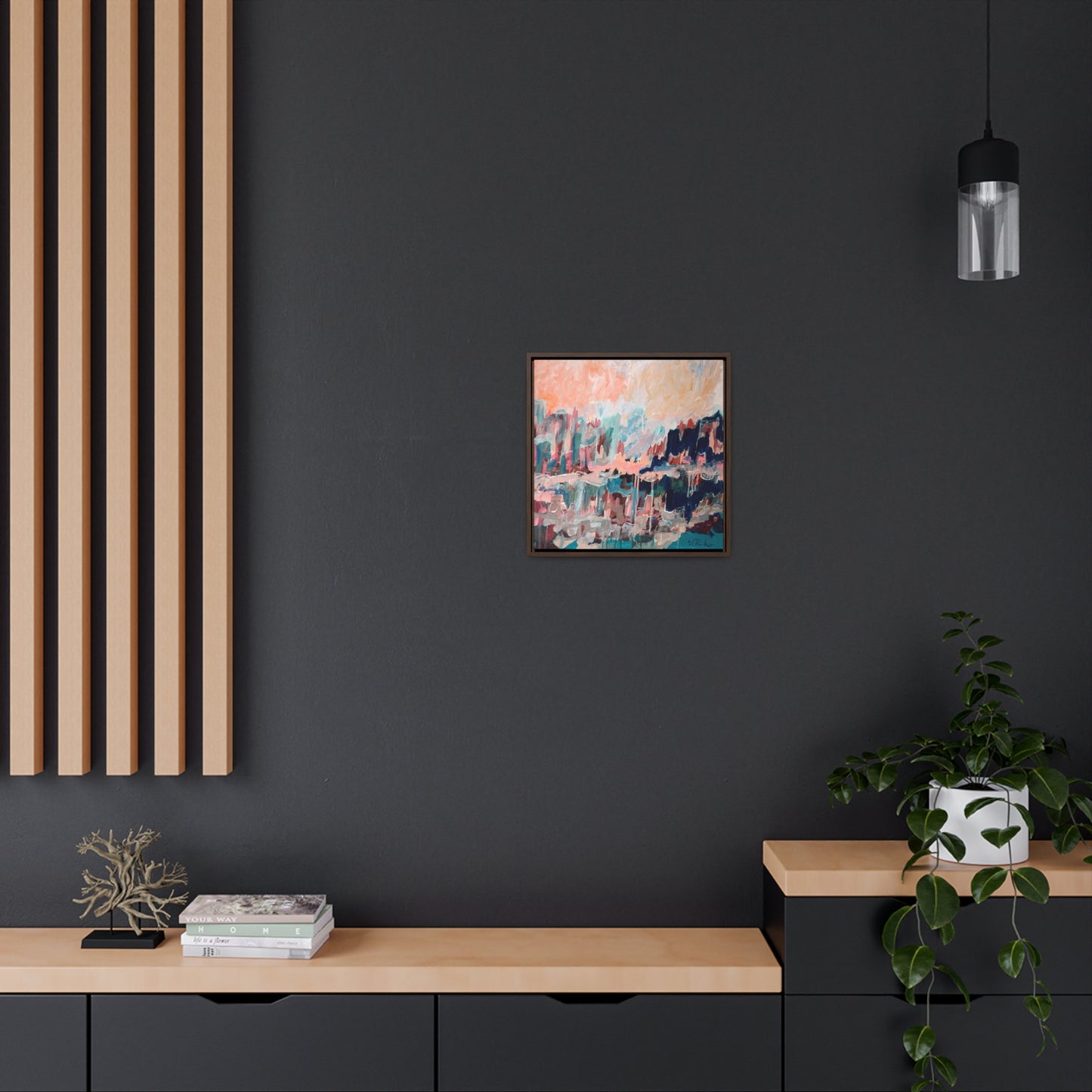 framed canvas print | lost city