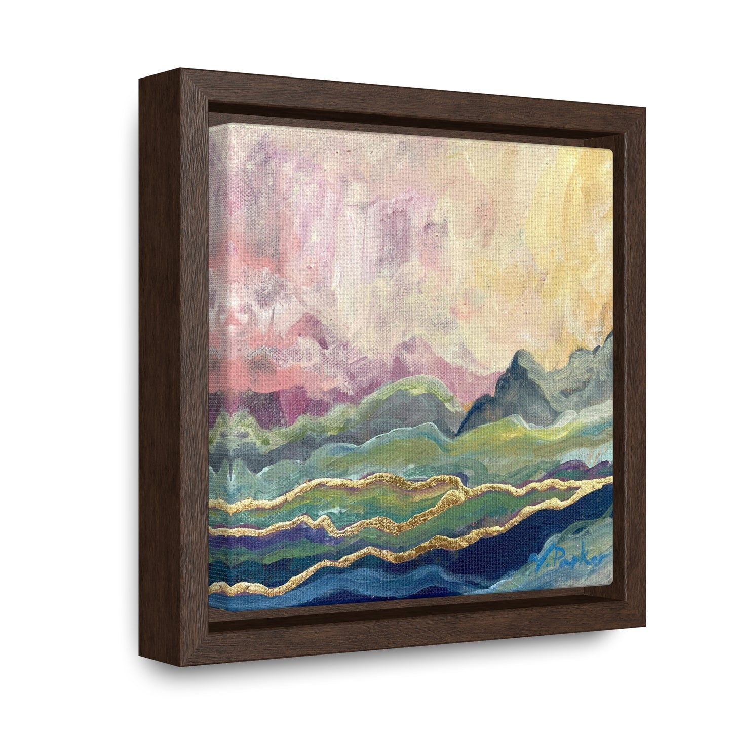 framed canvas print | ichor lands | tourmaline ice