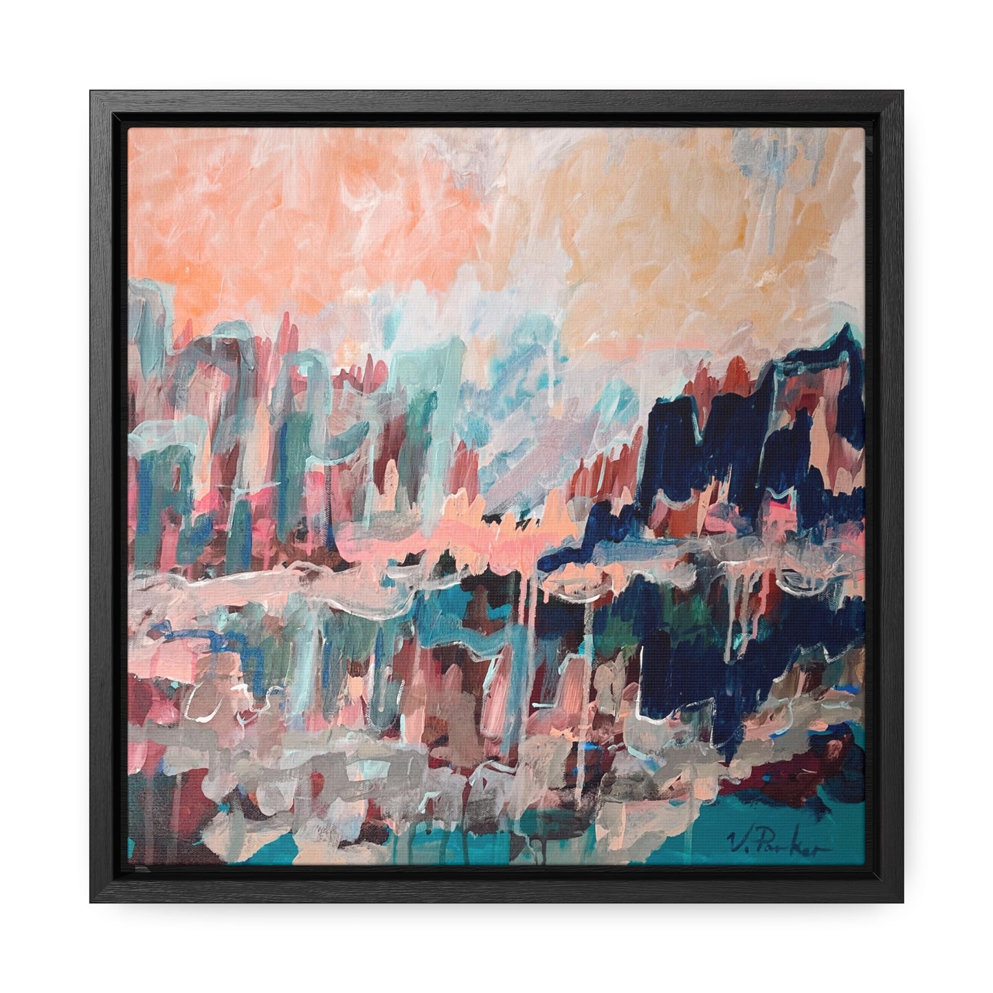 framed canvas print | lost city