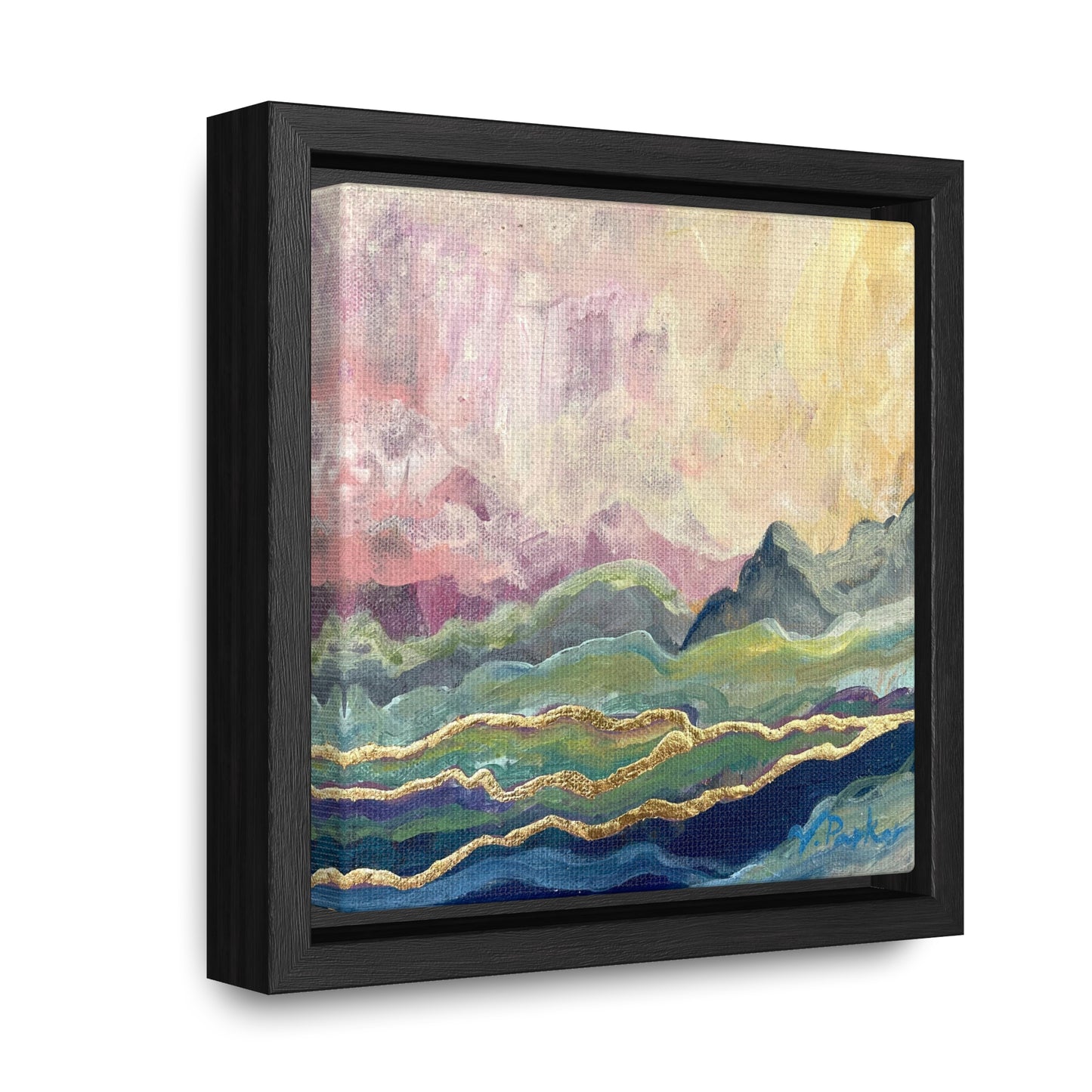 framed canvas print | ichor lands | tourmaline ice