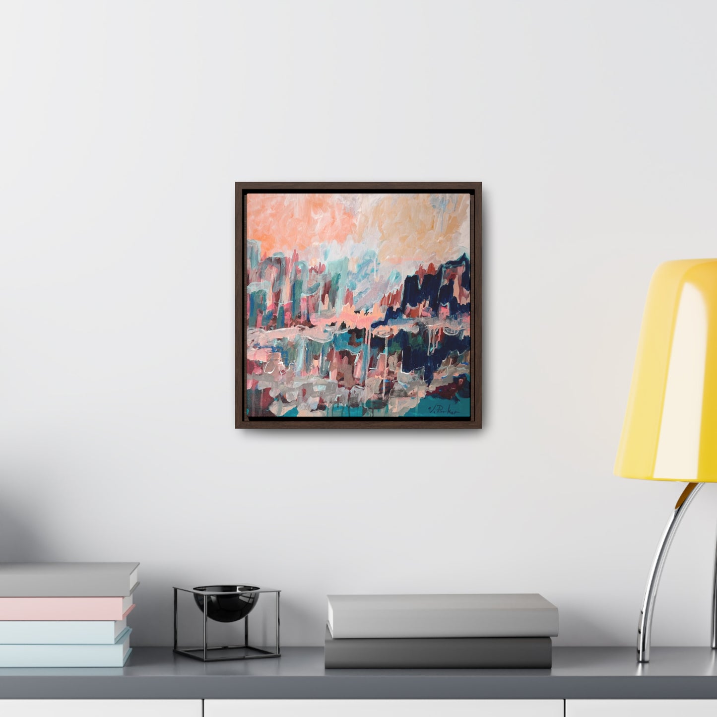 framed canvas print | lost city