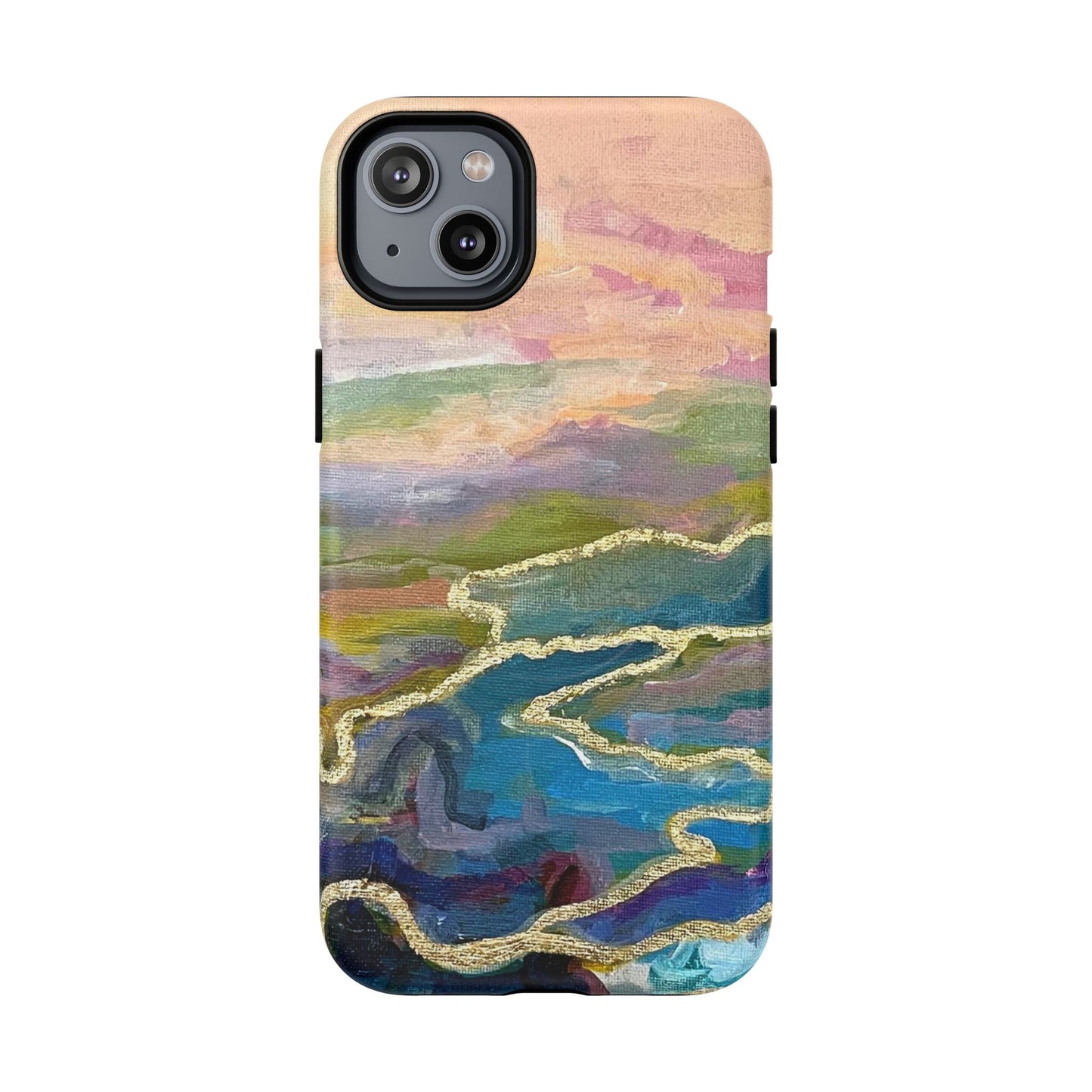 Tough Magnetic Cases - Impressionist Abstract Painted Canvas Design