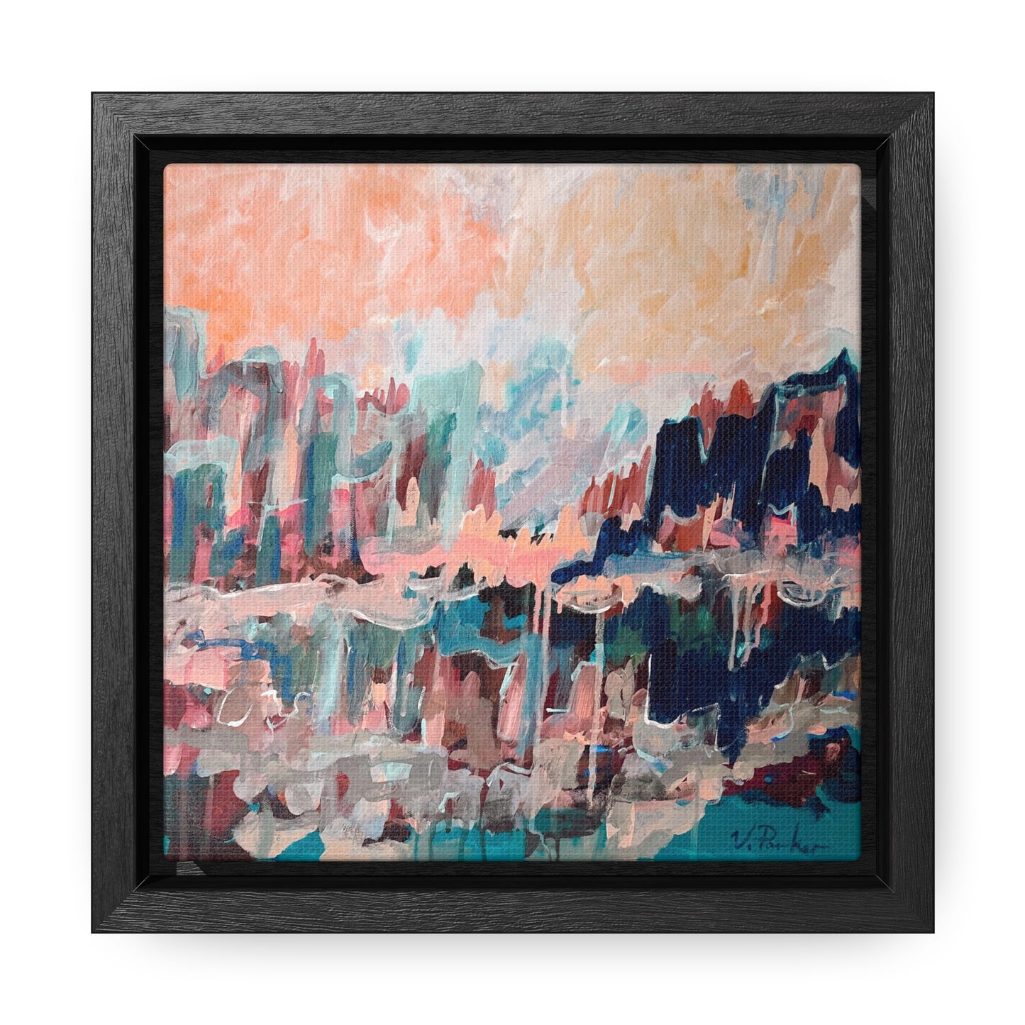 framed canvas print | lost city
