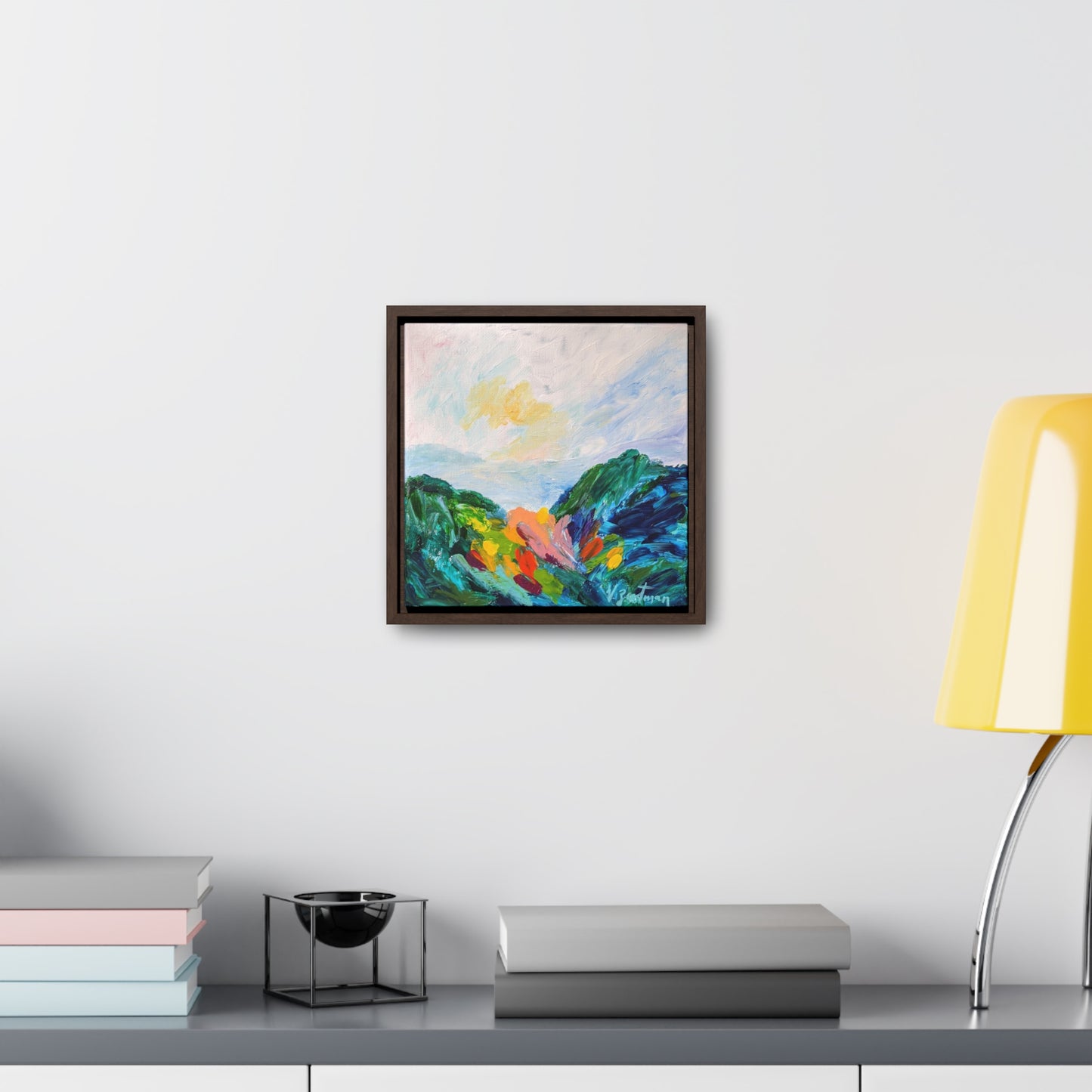 framed canvas print | jungle splash