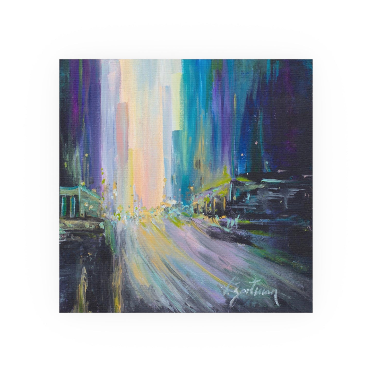 print | neon sidewalks