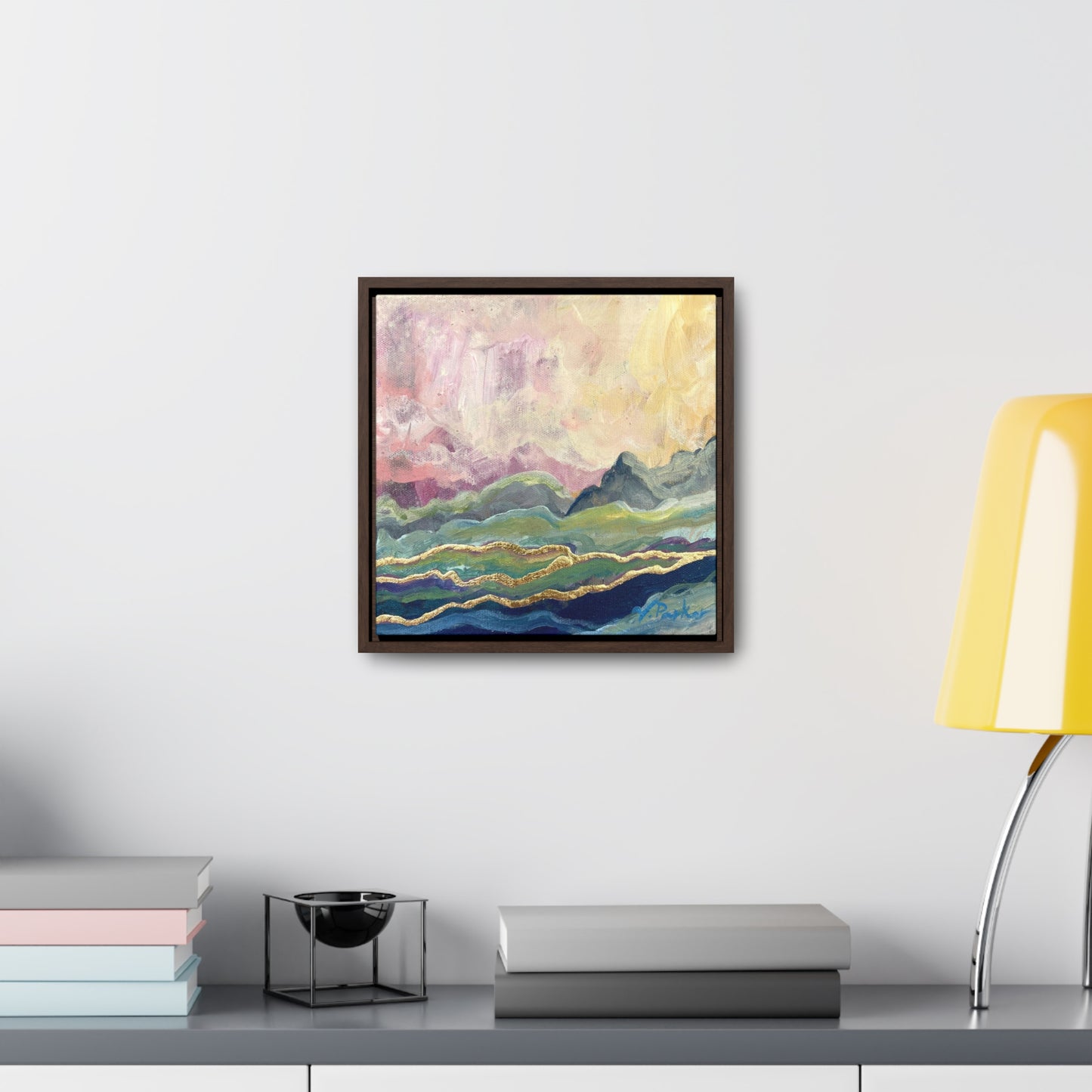 framed canvas print | ichor lands | tourmaline ice