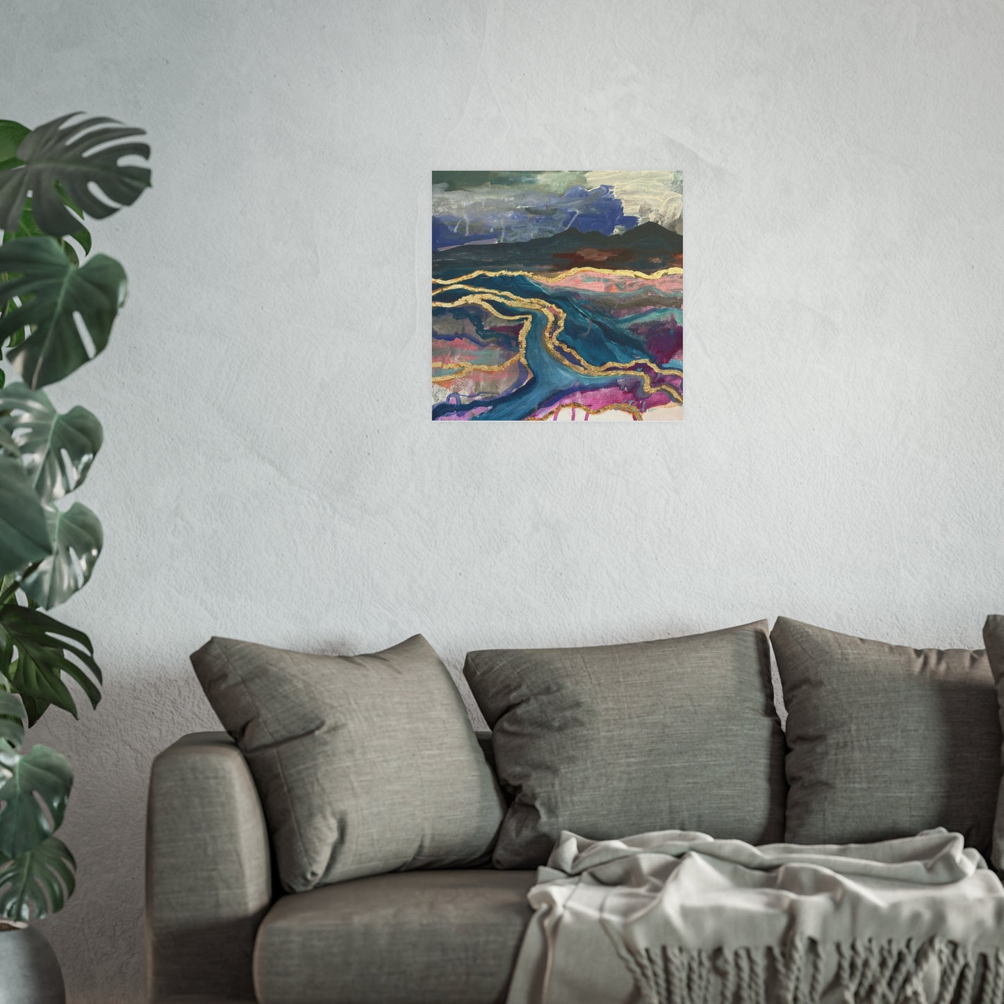 print | lavender storm