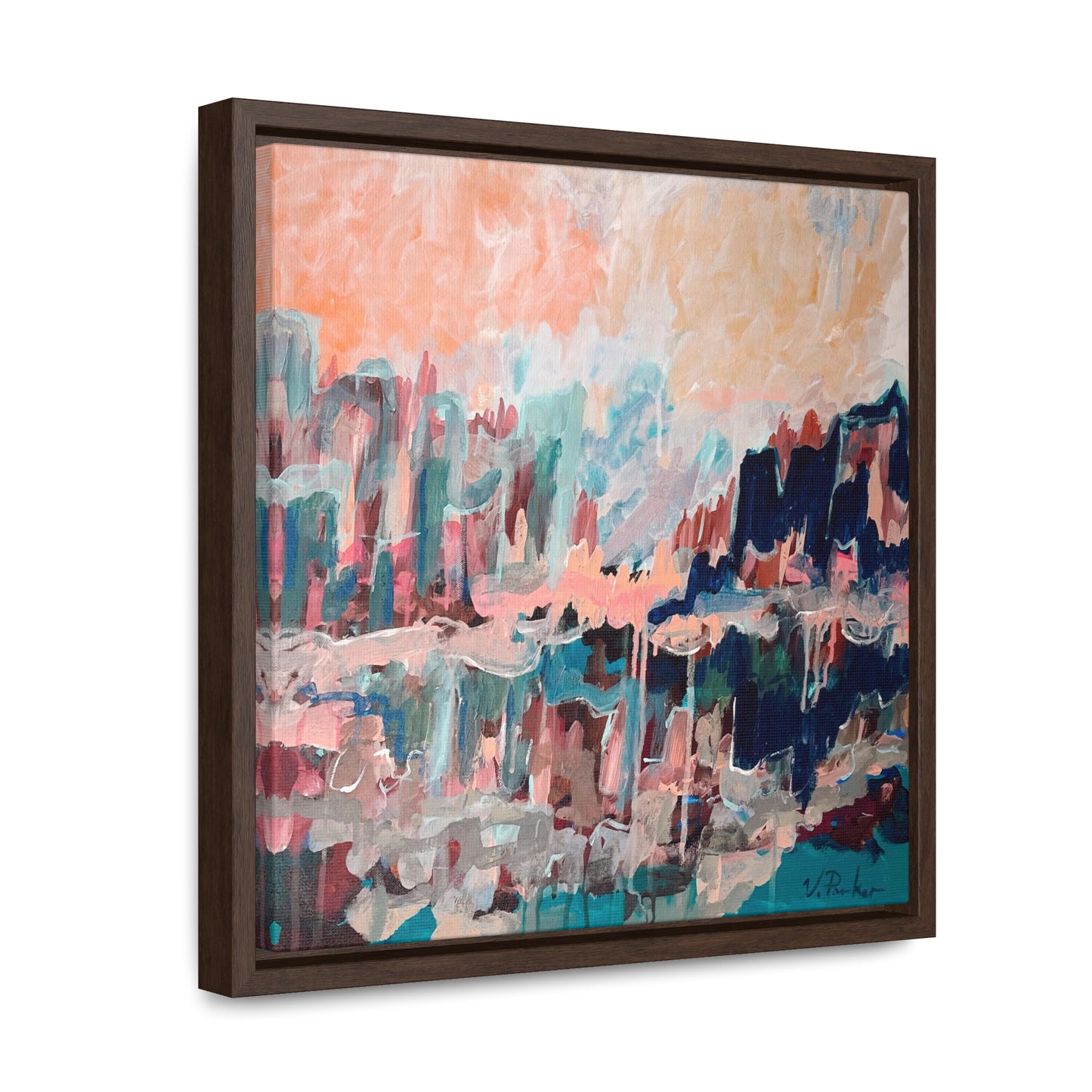 framed canvas print | lost city