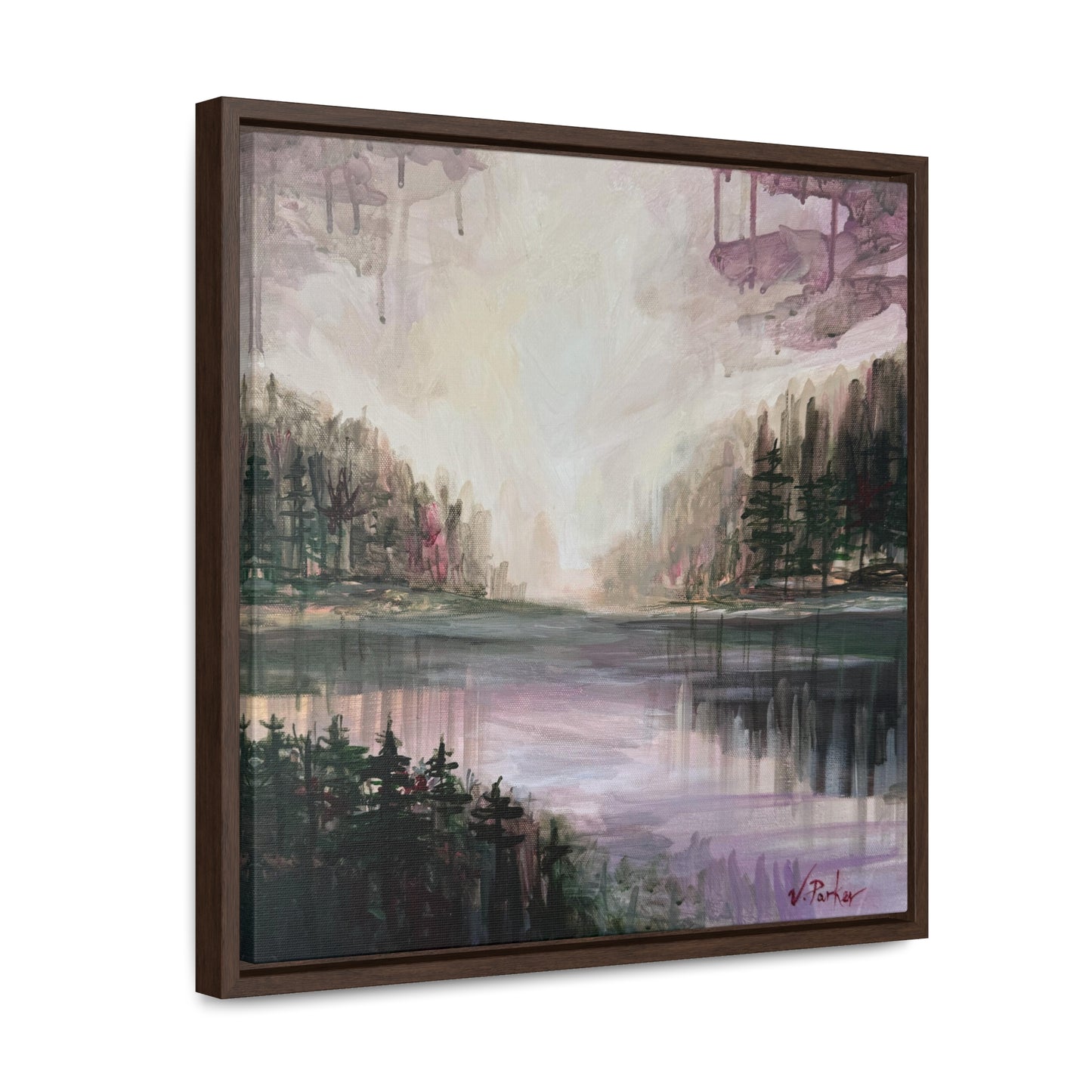 framed canvas print | a november in the ozarks