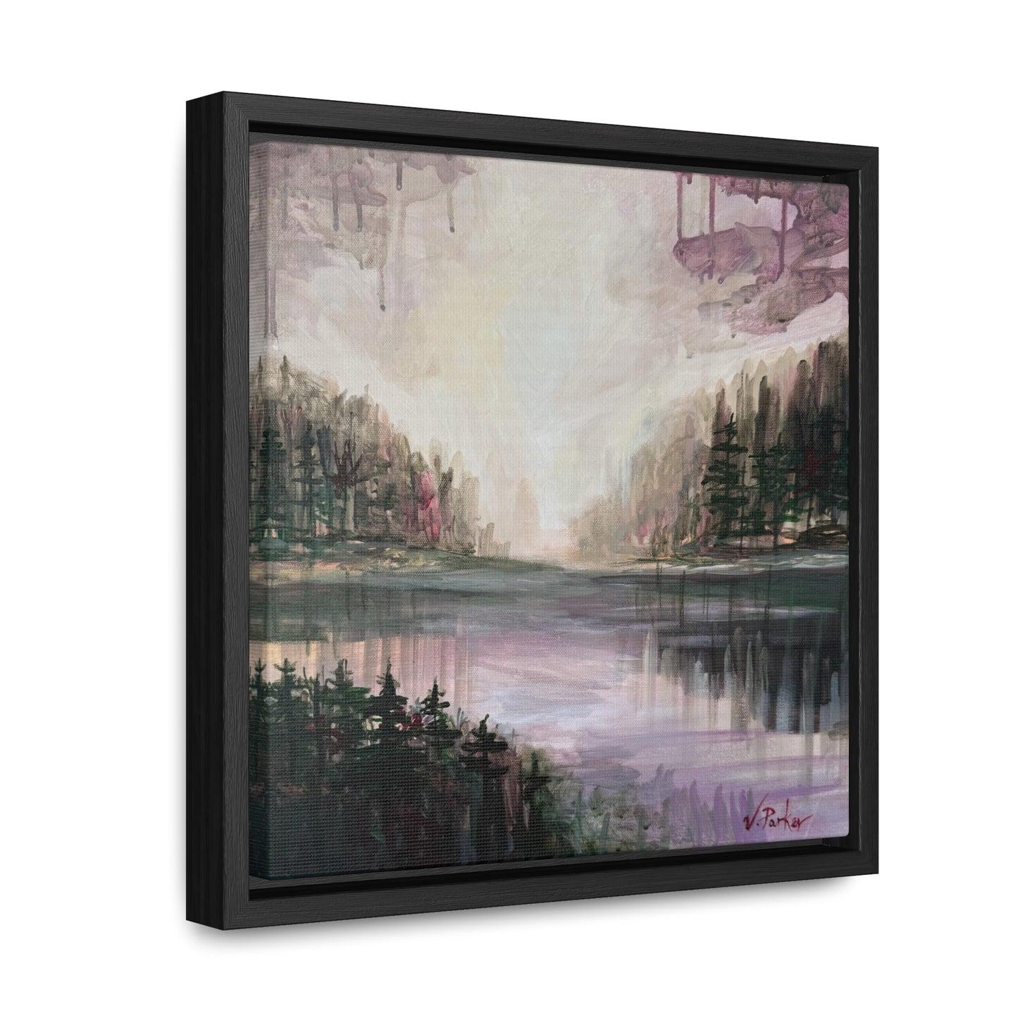 framed canvas print | a november in the ozarks