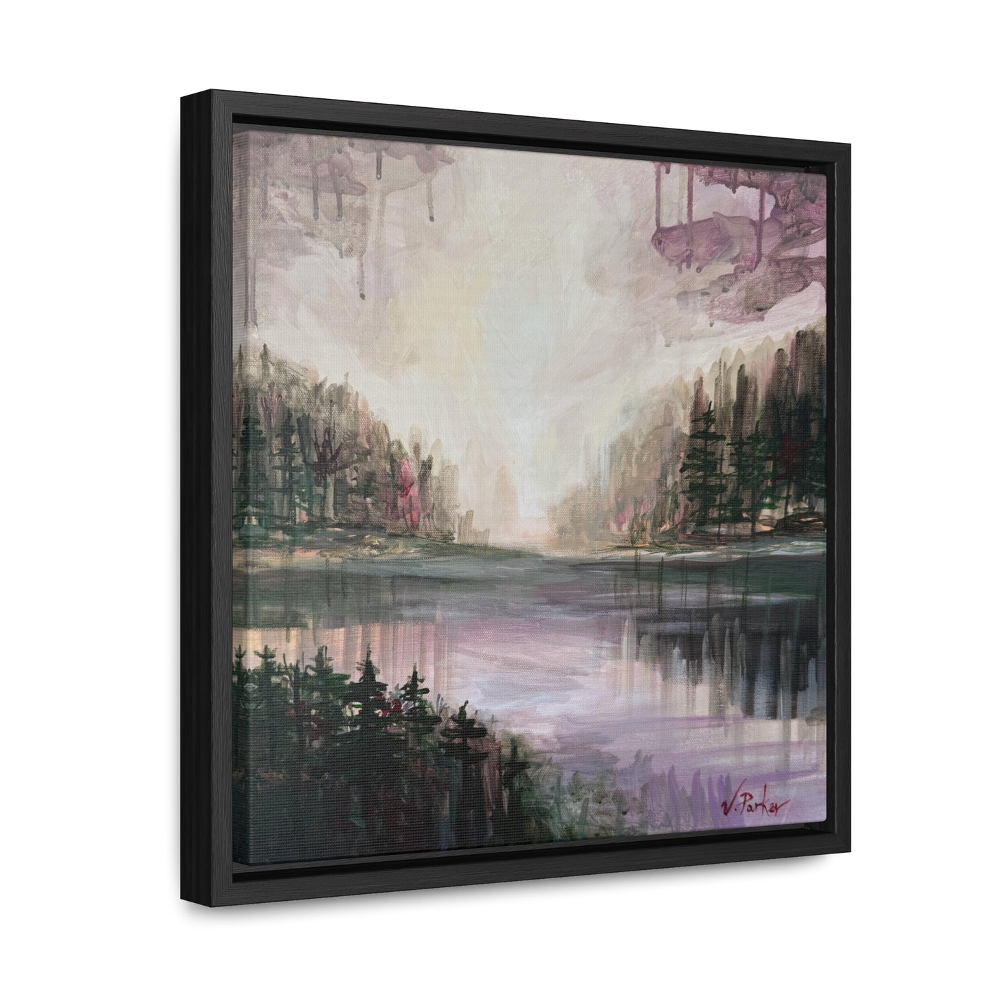 framed canvas print | a november in the ozarks