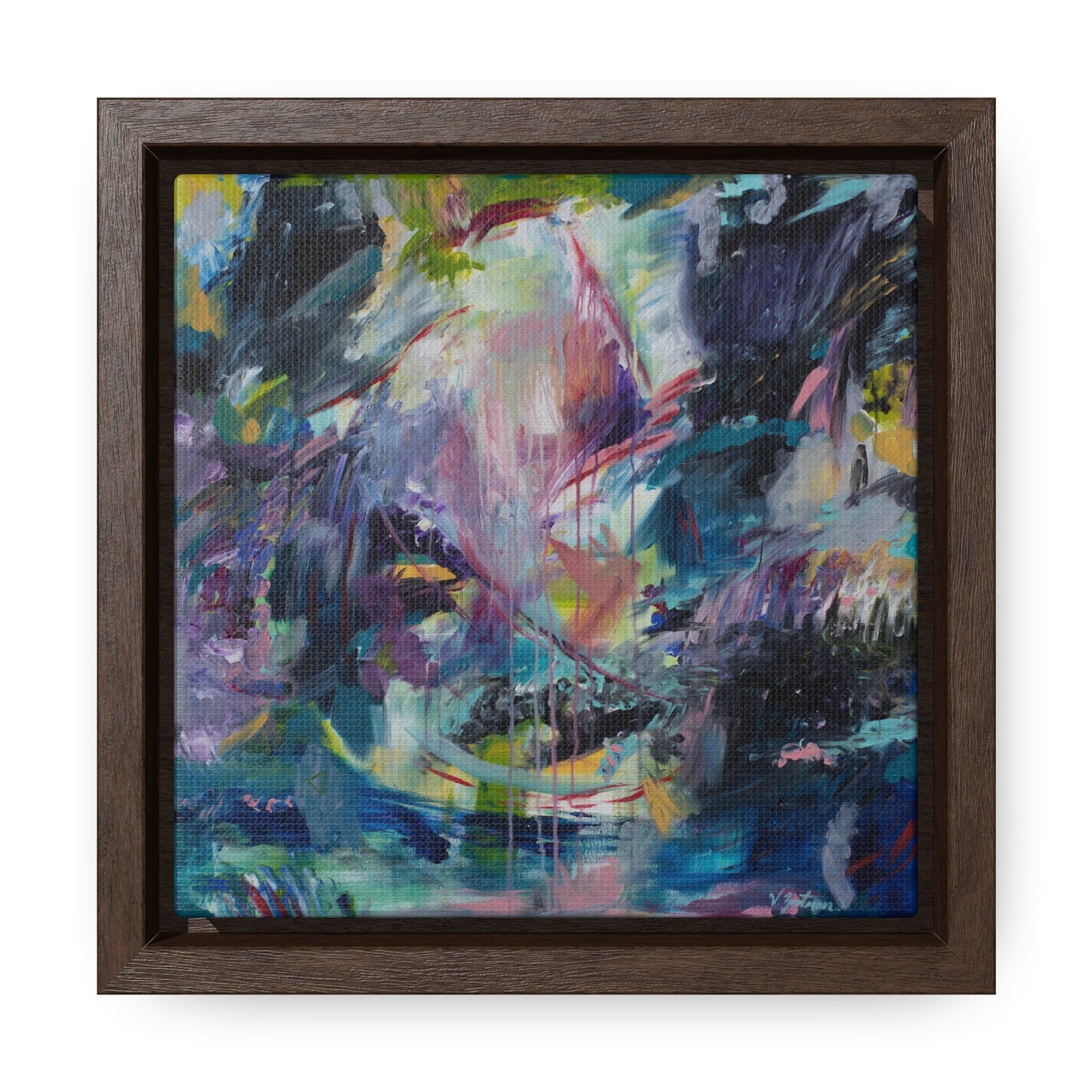 framed canvas print | dizzy