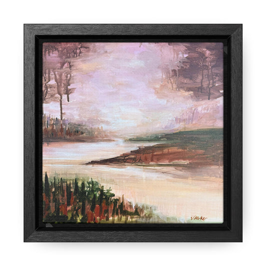 framed canvas print | before the first snow