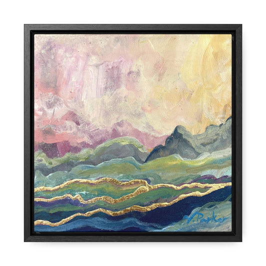 framed canvas print | ichor lands | tourmaline ice