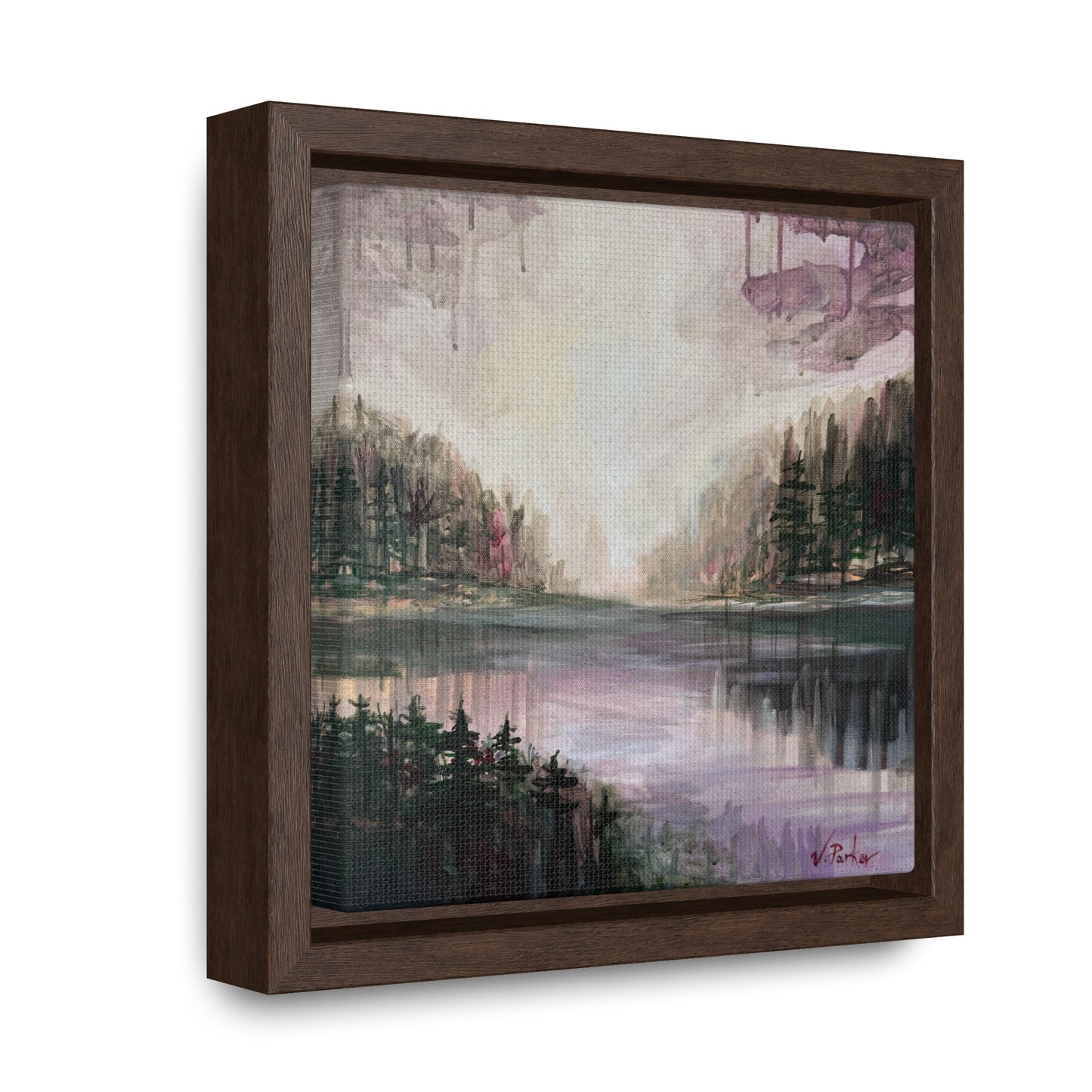 framed canvas print | a november in the ozarks