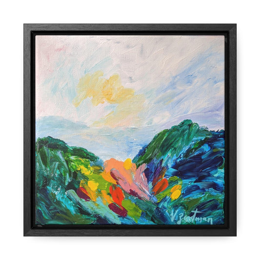 framed canvas print | jungle splash