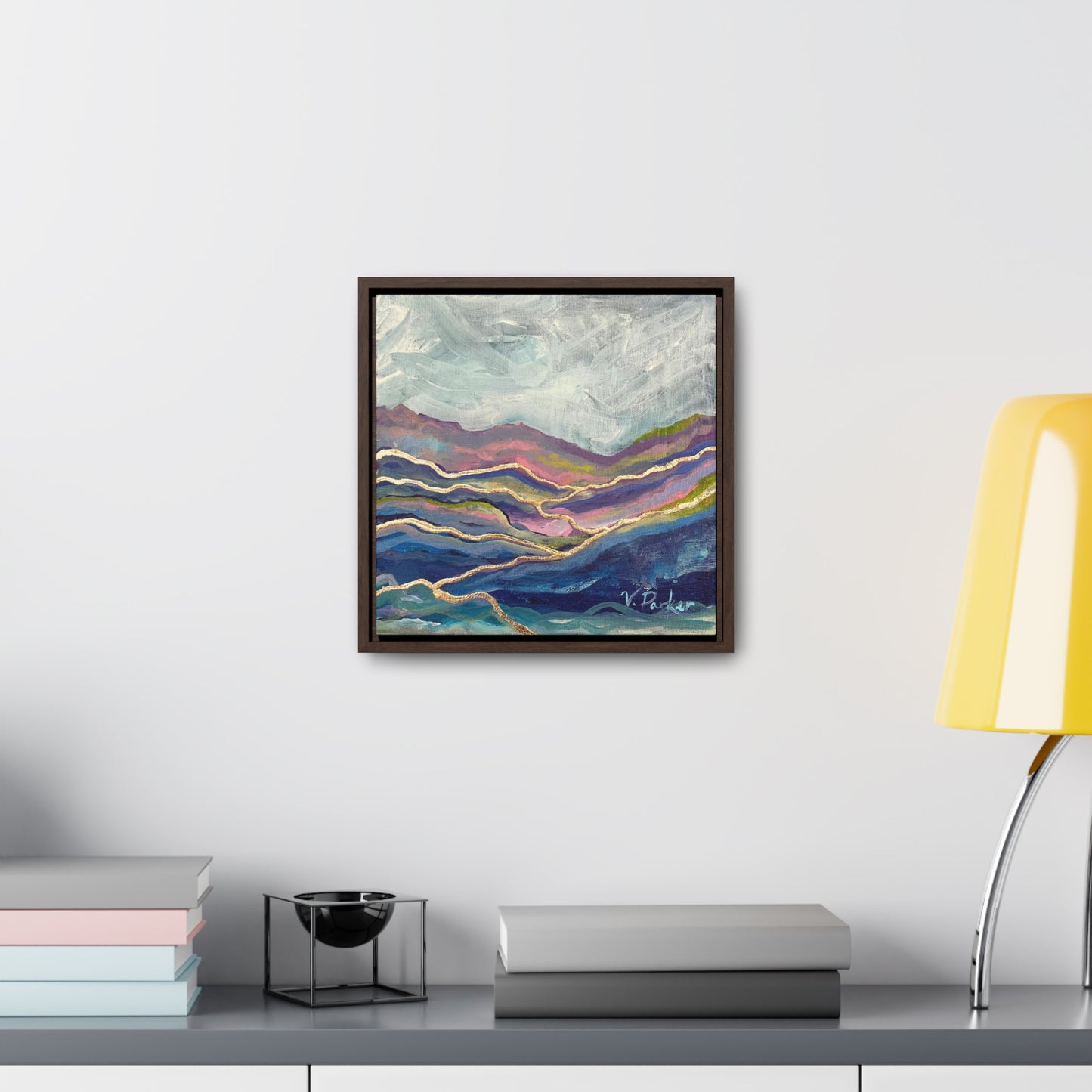 framed canvas print | ichor lands | carolina melt