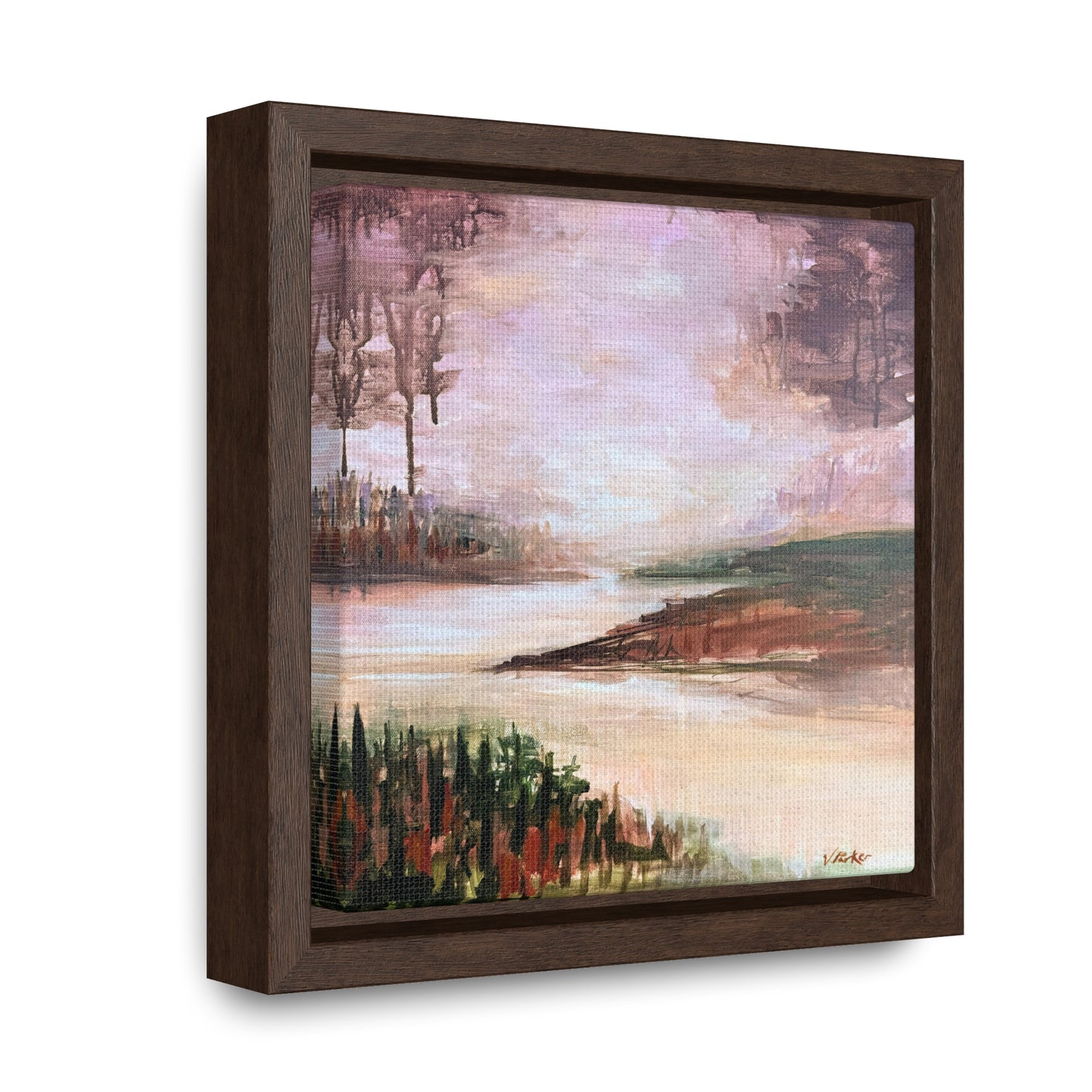 framed canvas print | before the first snow