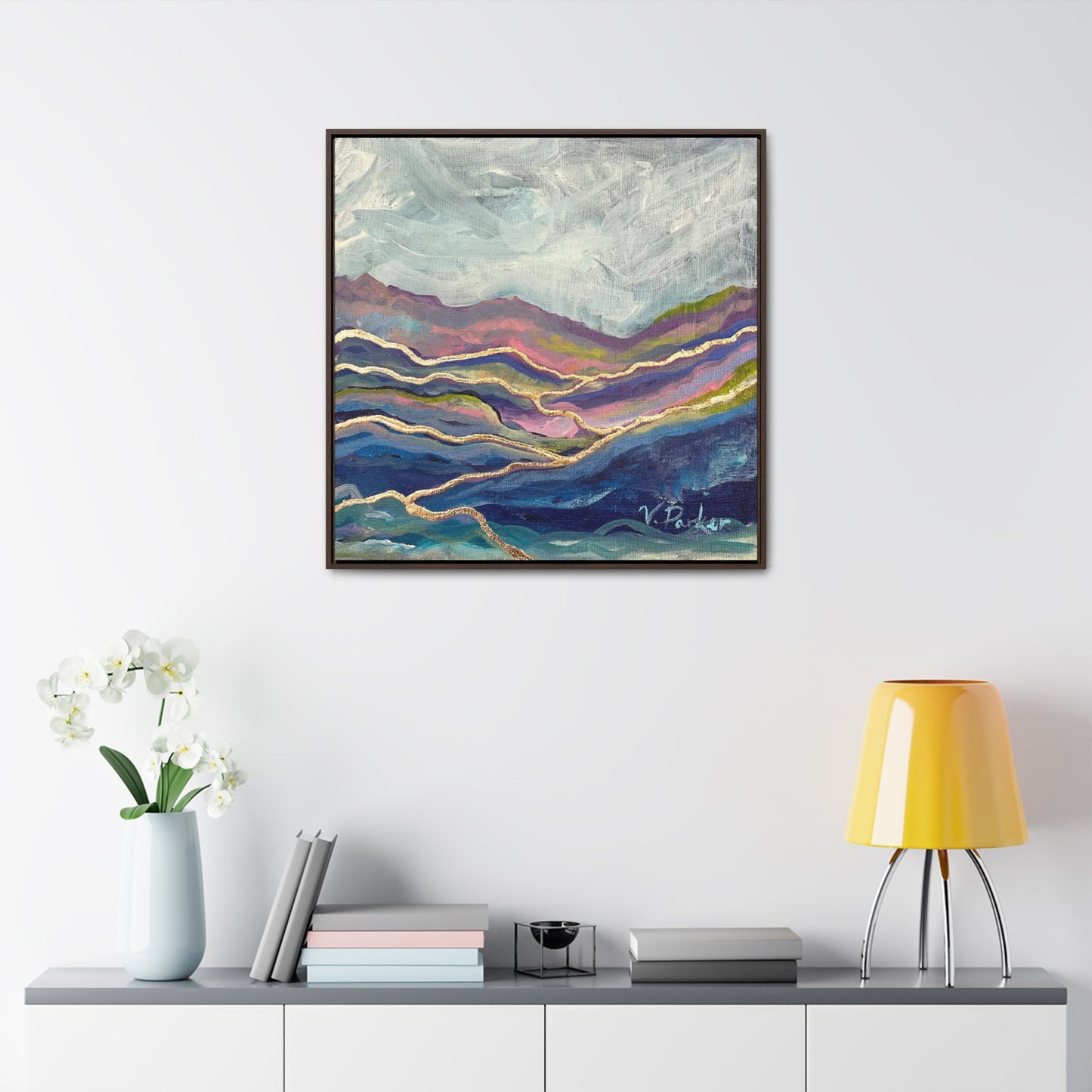 framed canvas print | ichor lands | carolina melt