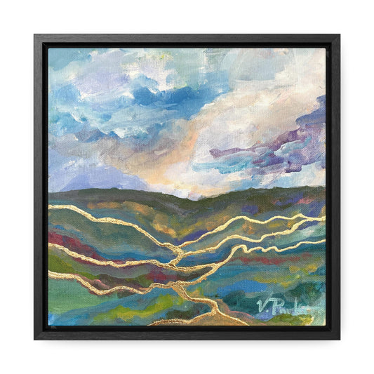 framed canvas print | ichor lands | valley rays