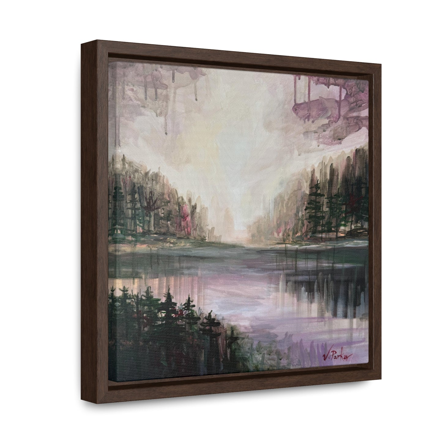 framed canvas print | a november in the ozarks