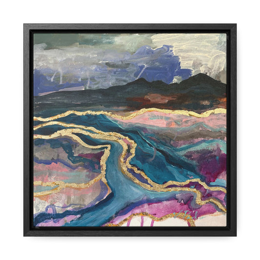 framed canvas print | ichor lands | lavender storm