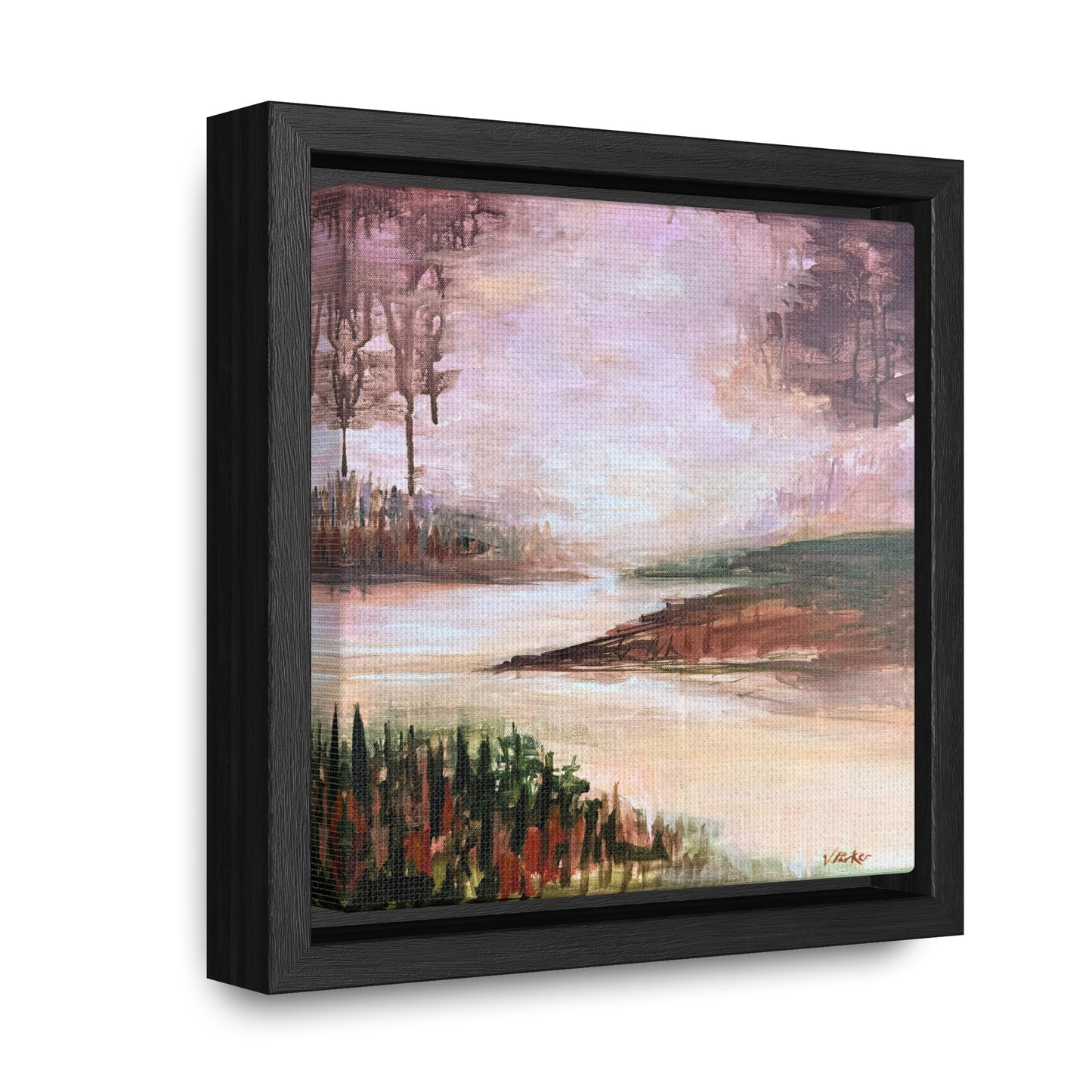 framed canvas print | before the first snow