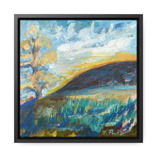 framed canvas print | september sunset