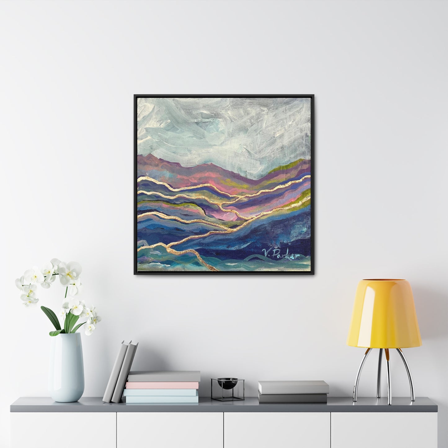 framed canvas print | ichor lands | carolina melt